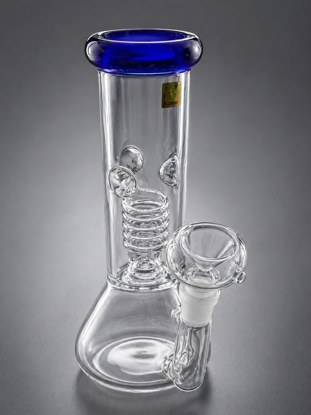 Blue Crown Water Pipe