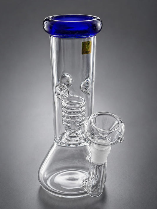 Blue Crown Water Pipe